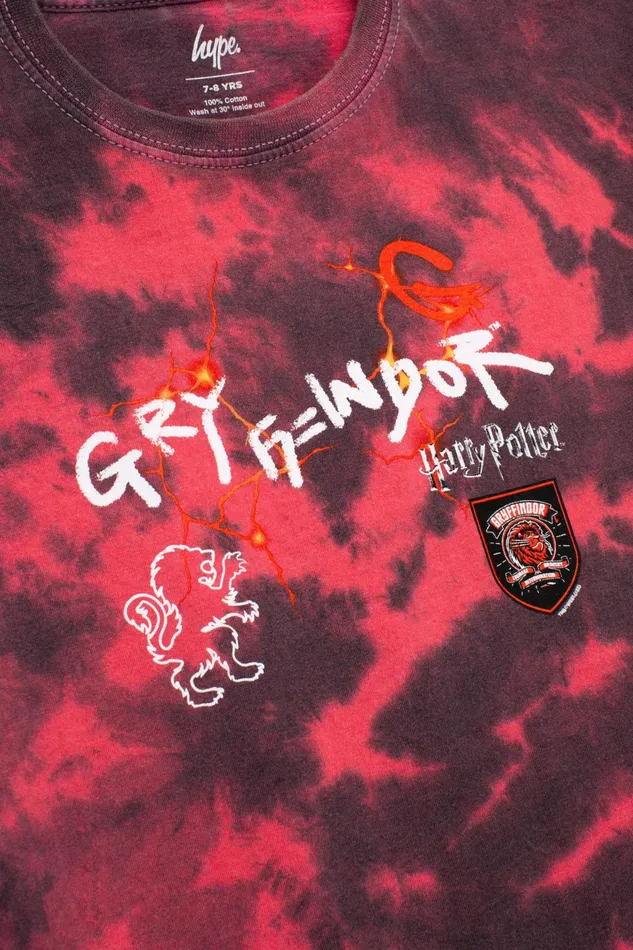 Just Hype TShirts and Vests Harry Potter X Hype Kids Red Gryffindor TShirt