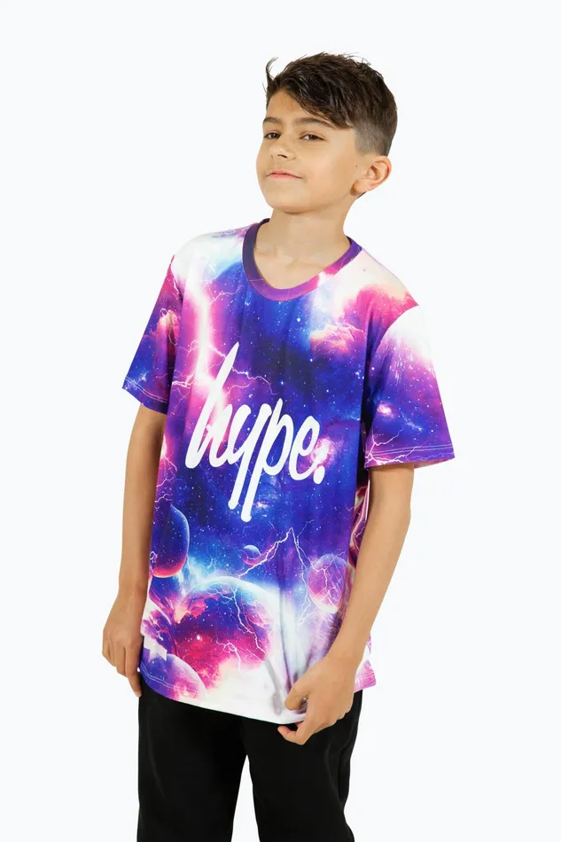 Just Hype TShirts and Vests Hype Boys Multi Space War TShirt