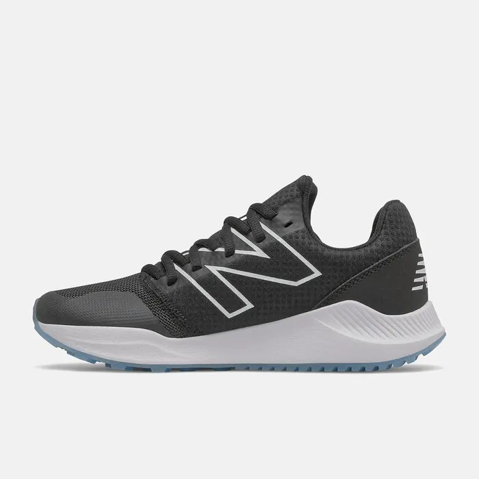 Kids 4040 V6 Youth Turf Trainer Black With White New Balance Cleats Kids 4040 V6 Youth Turf Trainer Black With White New Balance Cleats
