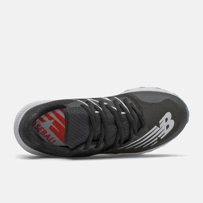 Kids 4040 V6 Youth Turf Trainer Black With White New Balance Cleats Kids 4040 V6 Youth Turf Trainer Black With White New Balance Cleats