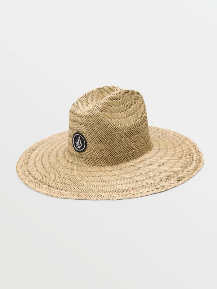 Kids Accessories Volcom Big Boys Quarter Straw Hat 8211 Natural