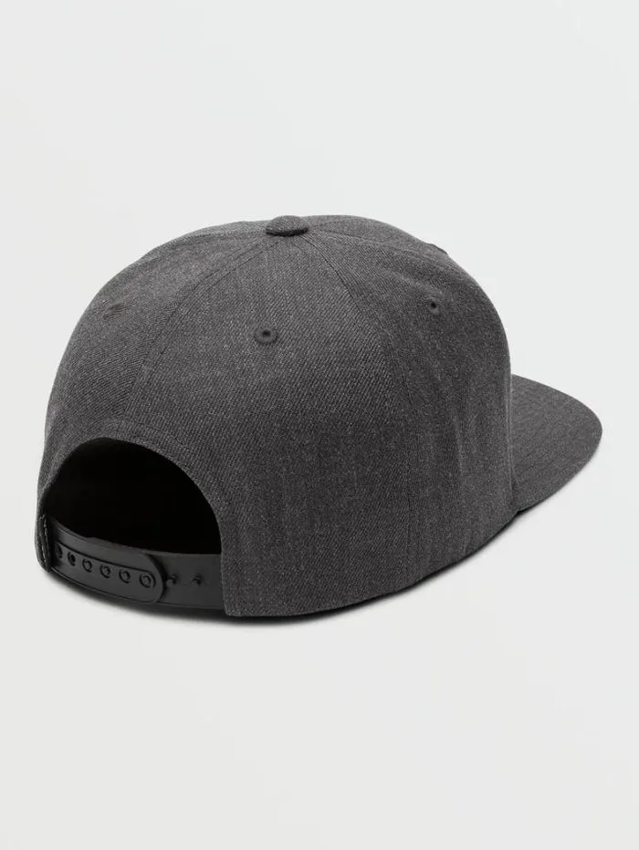 Kids Accessories Volcom Big Boys Quarter Twill Hat 8211 Charcoal Heather
