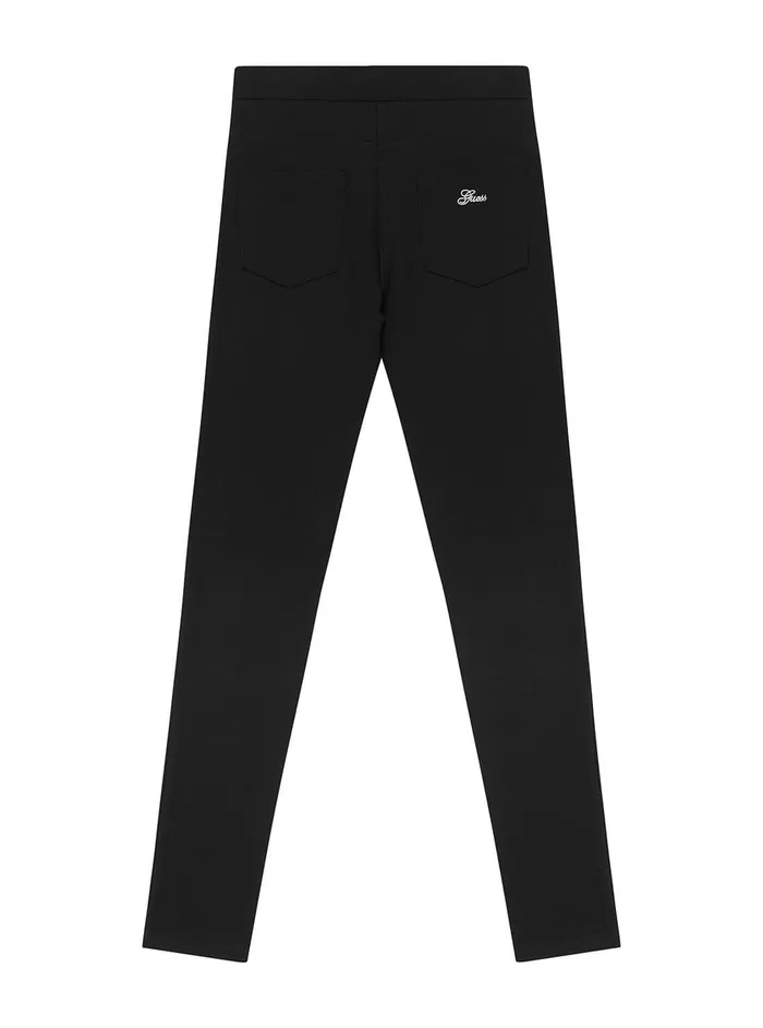 Kids Big Girl GUESS Black Jeggings 716 Kids Big Girl GUESS Black Jeggings 716