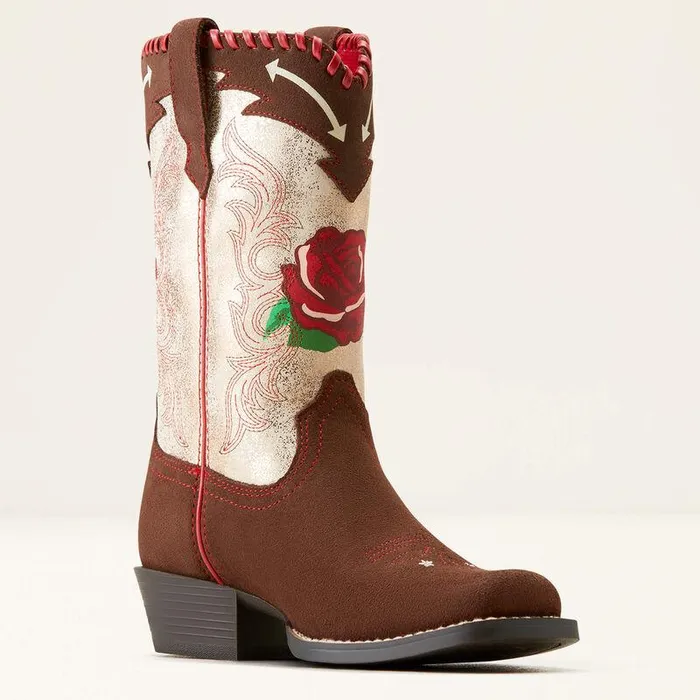 Kids Big Kids039 Footwear Ariat Futurity Fringe Rodeo Quincy Western Boot Chocolate Suederange Riding Ruby Kids Big Kids039 Footwear Ariat Futurity Fringe Rodeo Quincy Western Boot Chocolate Suederange Riding Ruby