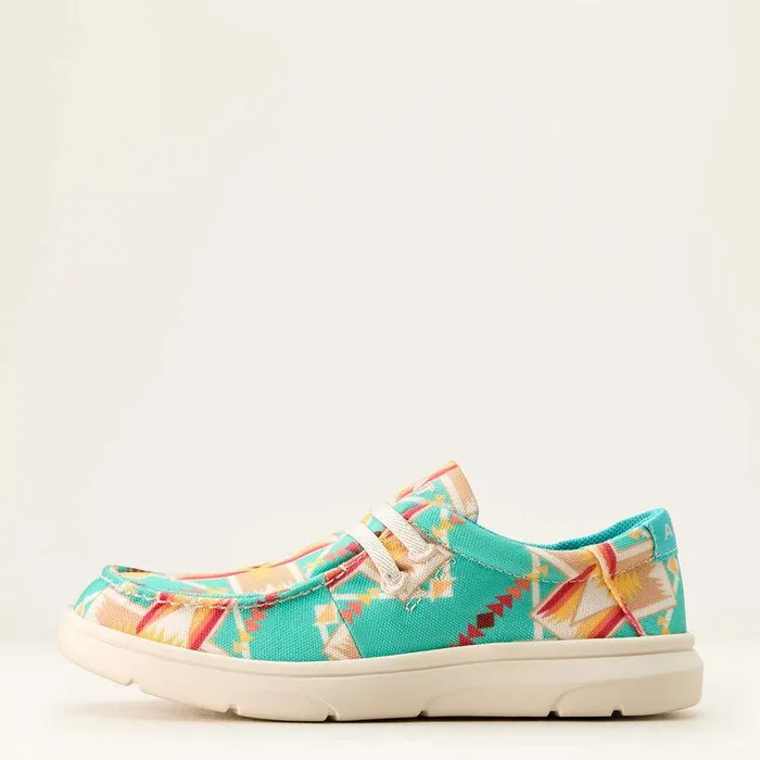 Kids Big Kids039 Footwear Ariat Hilo Shoe Turquoise Tempe
