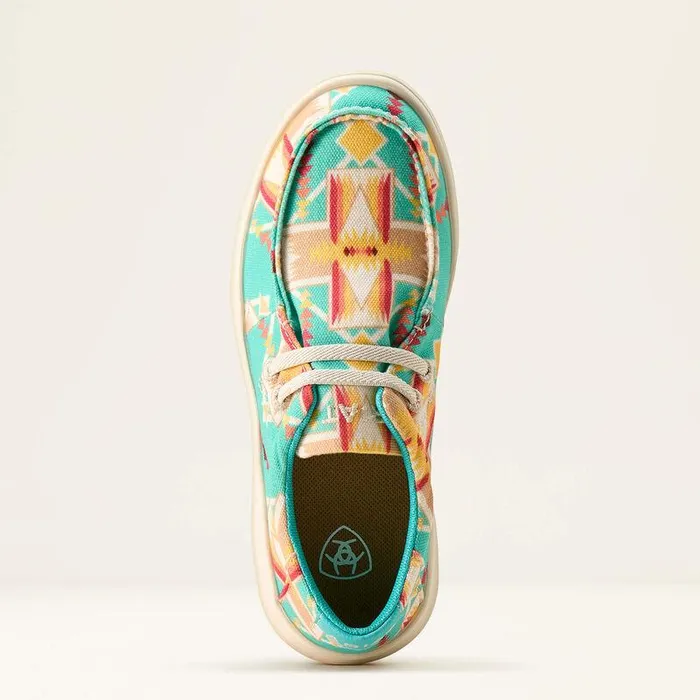 Kids Big Kids039 Footwear Ariat Hilo Shoe Turquoise Tempe