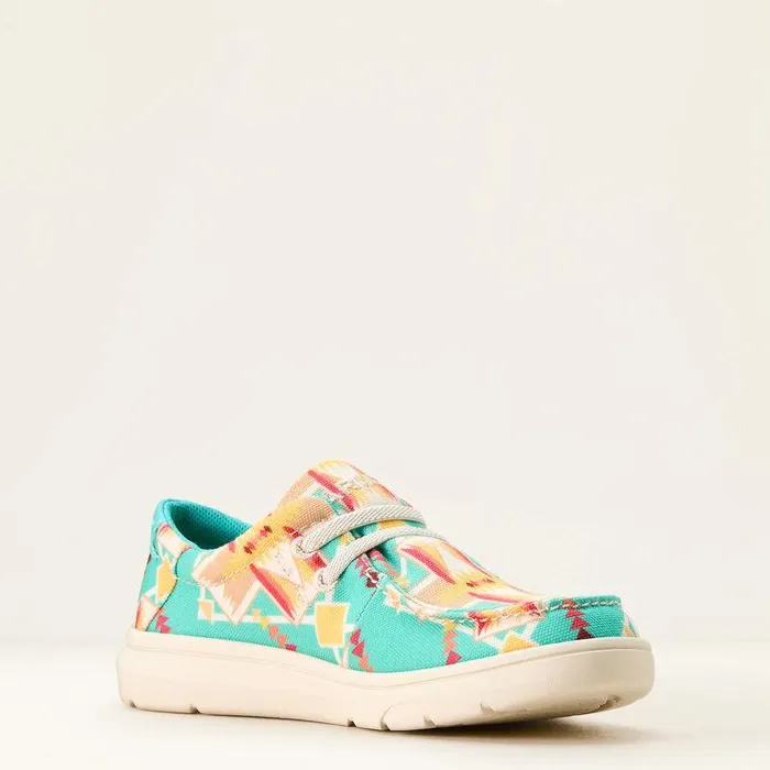 Kids Big Kids039 Footwear Ariat Hilo Shoe Turquoise Tempe