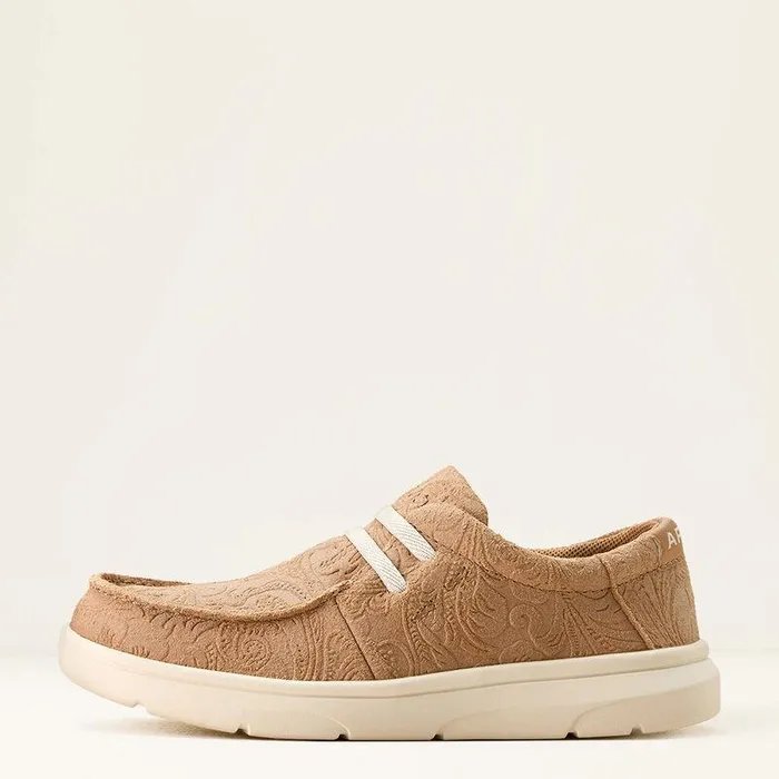 Kids Big Kids039 Footwear Ariat Hilo Tan Floral Emboss Kids Big Kids039 Footwear Ariat Hilo Tan Floral Emboss