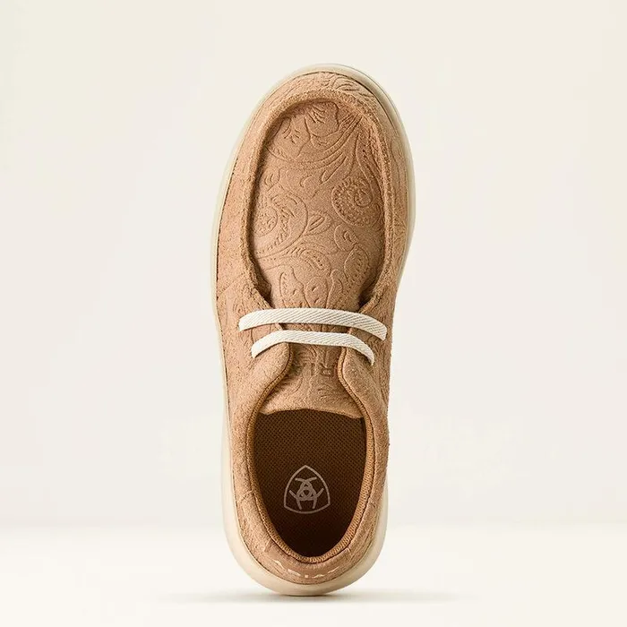 Kids Big Kids039 Footwear Ariat Hilo Tan Floral Emboss Kids Big Kids039 Footwear Ariat Hilo Tan Floral Emboss