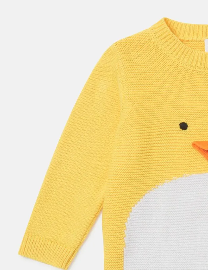 Kids Chick Embroidered Sweater Yellow Stella McCartney Sweatshirt And TShirts Kids Chick Embroidered Sweater Yellow Stella McCartney Sweatshirt And TShirts