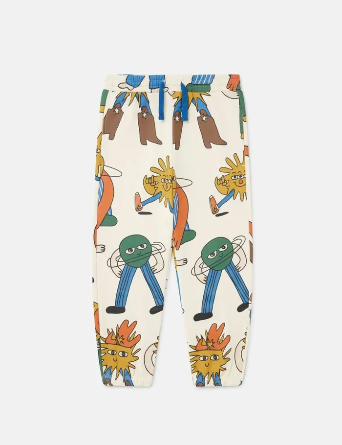 Kids Cosmic Cowboy Sweatpants Creammulticol Stella McCartney Pants and Shorts
