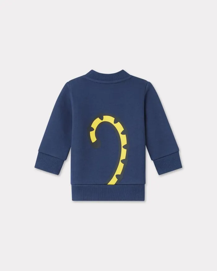 Kids Cotton Sweatshirt Blue Black Kenzo Babies 1 Month 8211 2 Years