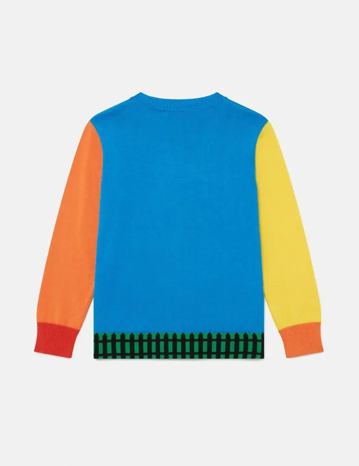 Kids Farmyard Appliqu Knitted Sweater Multicolour Stella McCartney TShirts And Sweatshirt Kids Farmyard Appliqu Knitted Sweater Multicolour Stella McCartney TShirts And Sweatshirt