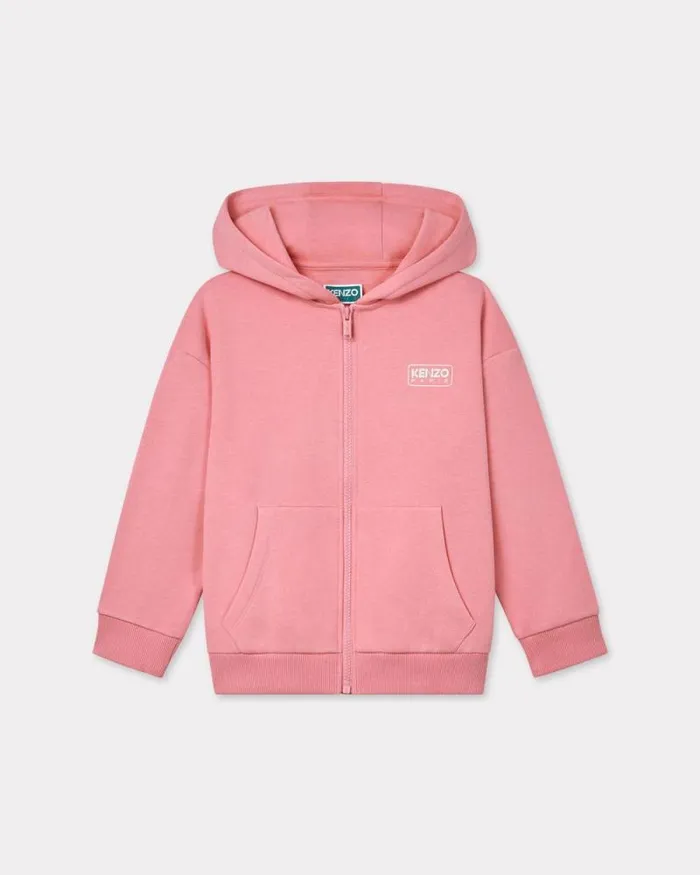 Kids Fleecy Tracksuit Top Dark Rose Kenzo Tshirts And Sweatshirts