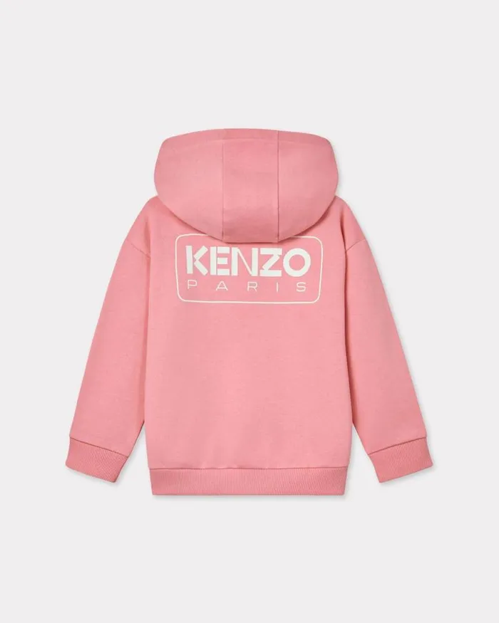 Kids Fleecy Tracksuit Top Dark Rose Kenzo Tshirts And Sweatshirts