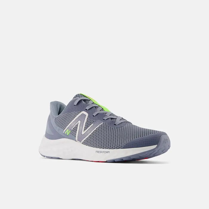 Kids Fresh Foam Arishi V4 Arctic Grey With Pixel Green And True Red New Balance Size 35 8211 7