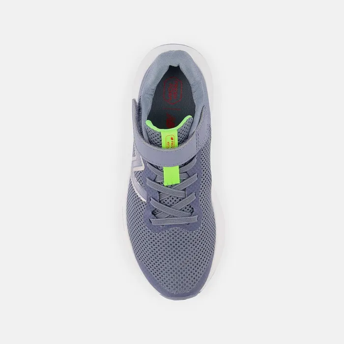 Kids Fresh Foam Arishi V4 Bungee Lace With Top Strap Arctic Grey With Pixel Green And True Red New Balance Size 105 8211 3