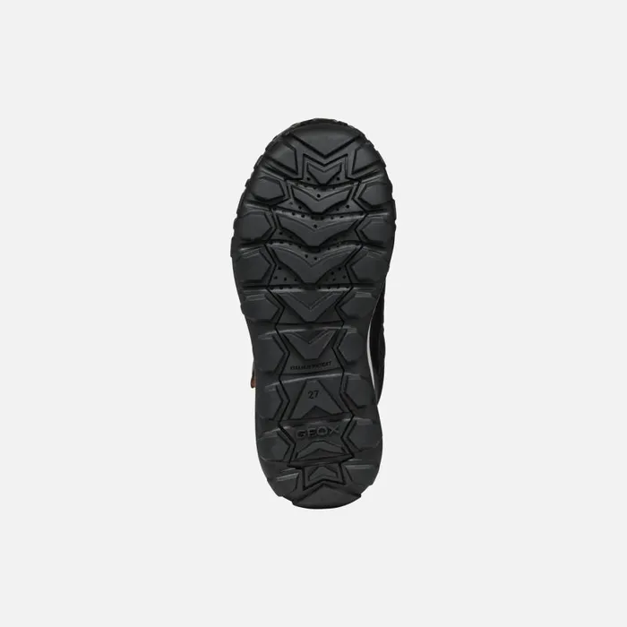 Kids Geox Boots TREKKYUP ABX JUNIOR NavyBlack Waterproof Boots Navyblack
