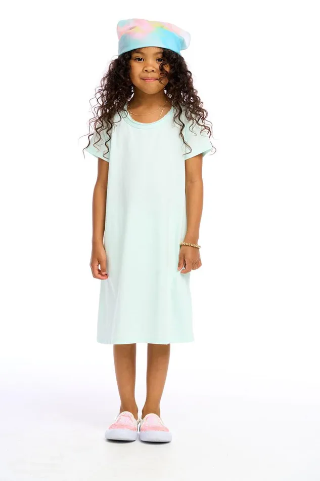 Kids Girls Chaser Brand Girls Cotton Jersey Short Sleeve Shirt Dress