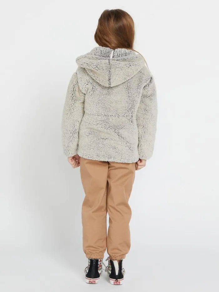 Kids Jackets Volcom Girls Lived In Lounge Phuz Up Jacket 8211 Cream