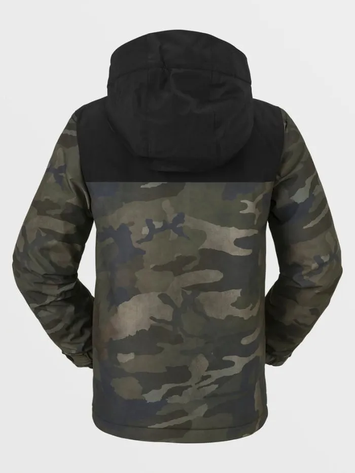 Kids Jackets Volcom Stone 91 Insulated Jacket 8211 Cloudwash Camo