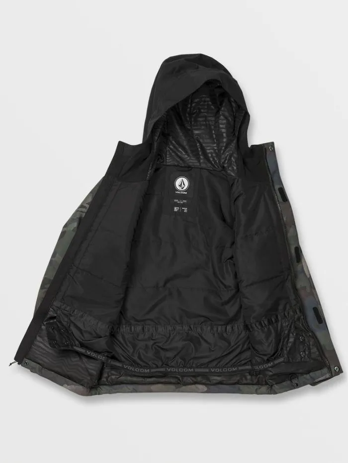 Kids Jackets Volcom Stone 91 Insulated Jacket 8211 Cloudwash Camo