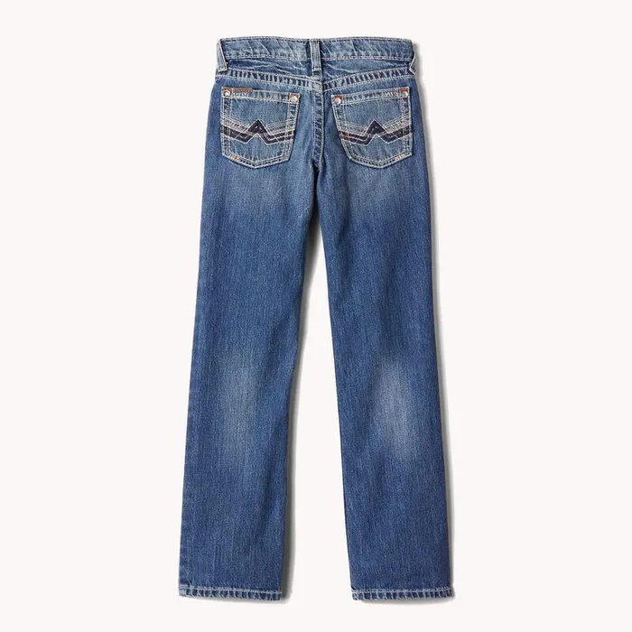 Kids Jeans Ariat B5 Slim Charger Stackable Straight Leg Jean Dakota