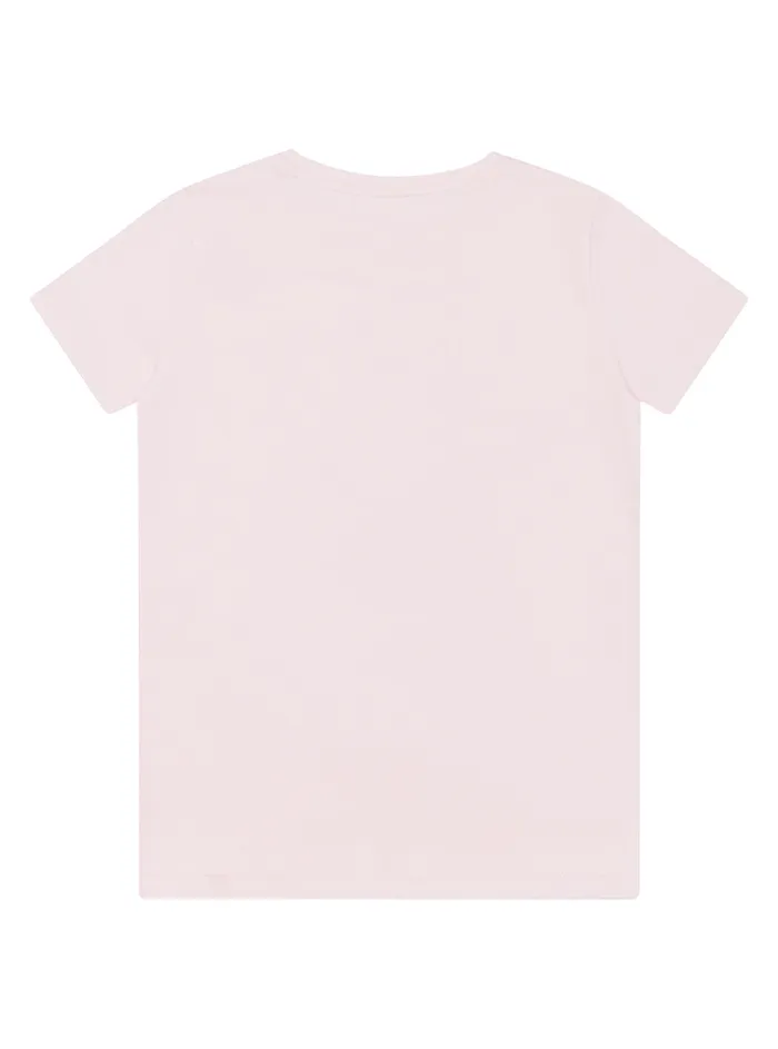 Kids Little Girl GUESS Ballet Pink Leopard Logo Tshirt 27 Kids Little Girl GUESS Ballet Pink Leopard Logo Tshirt 27