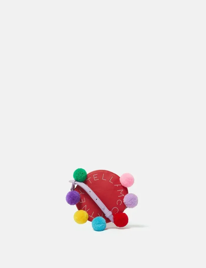 Kids Logo Strap Crossbody Bag Red Stella McCartney Shoes And Bags
