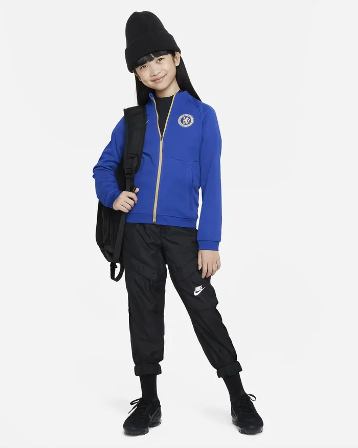 Kids Nike All Clothing Chelsea FC Academy Pro Rush Blueclub Gold
