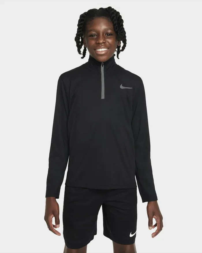 Kids Nike All Clothing DriFIT Poly Black