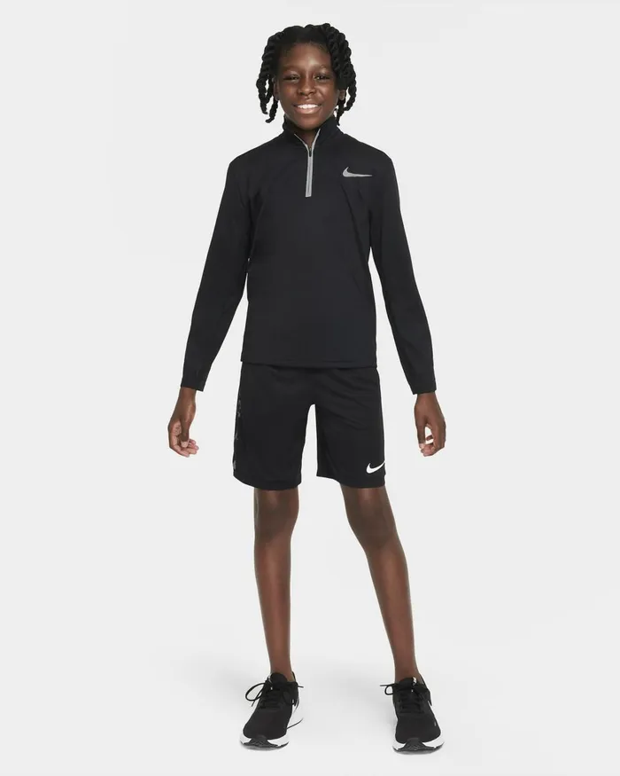 Kids Nike All Clothing DriFIT Poly Black