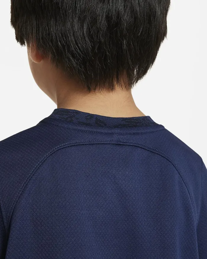 Kids Nike All Clothing FFF 202223 Home Midnight Navywhiteuniversity Redmetallic Gold
