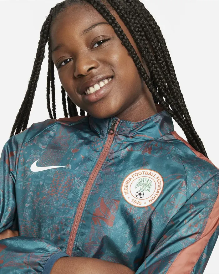 Kids Nike All Clothing Nigeria Repel Academy AWF Dark Teal Greencanyon Rustwhite