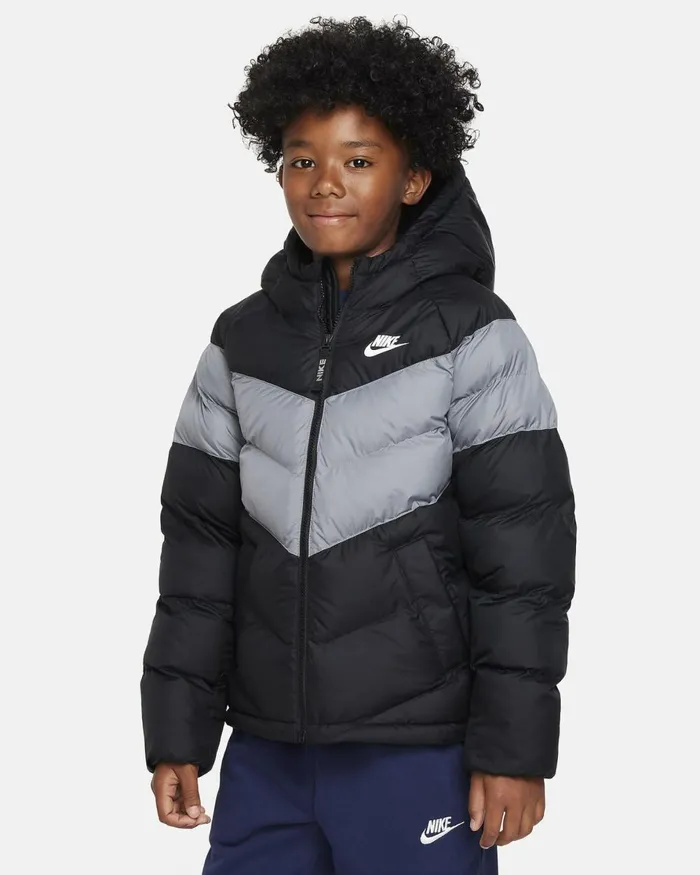 Kids Nike All Clothing Sportswear Blackcool Greywhite