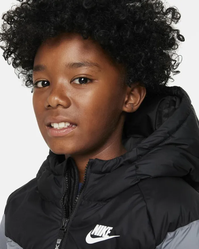 Kids Nike All Clothing Sportswear Blackcool Greywhite