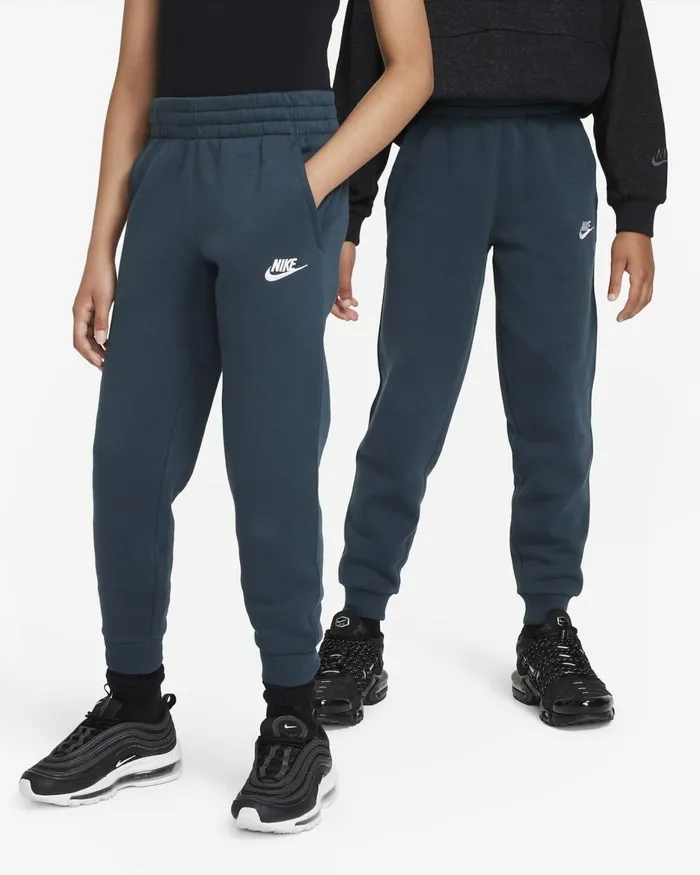 Kids Nike All Clothing Sportswear Club Fleece Deep Junglewhite