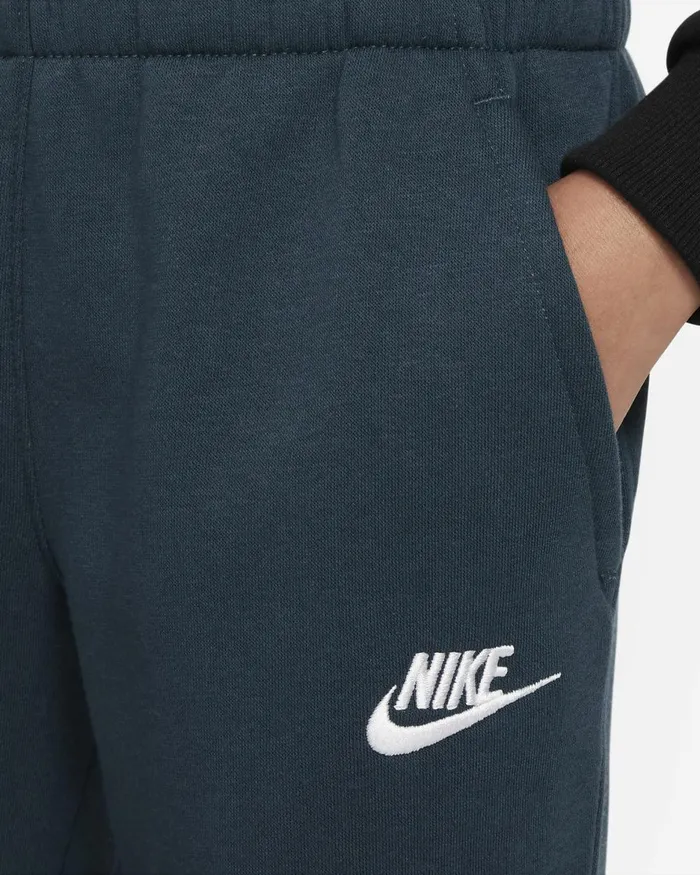 Kids Nike All Clothing Sportswear Club Fleece Deep Junglewhite