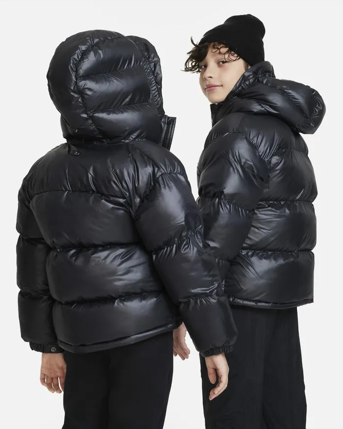 Kids Nike All Clothing Sportswear Heavyweight Synthetic Fill EasyOn Blackblackwhite