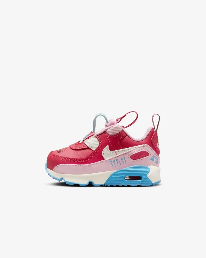 Kids Nike All Shoes Air Max 90 Toggle Light Fusion Redmedium Soft Pinksail