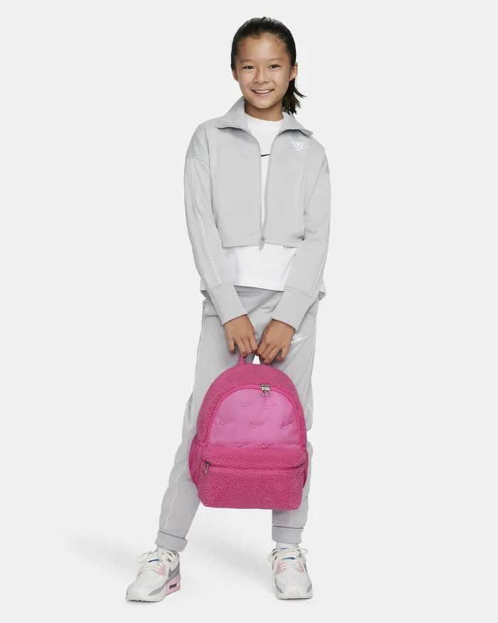 Kids Nike Bags And Backpacks Brasilia JDI Laser Fuchsialaser Fuchsiaplayful Pink