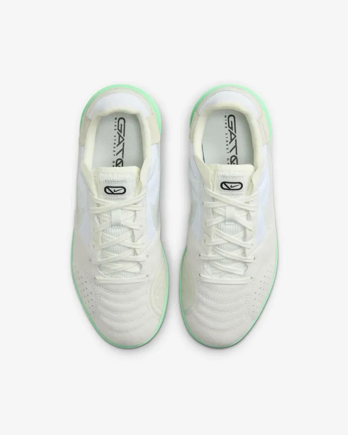 Kids Nike Football Jr Streetgato Summit Whitegreen Glowwhite