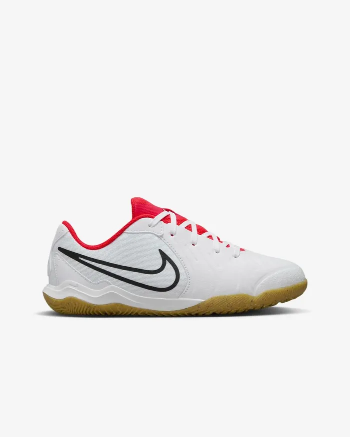 Kids Nike Football Jr Tiempo Legend 10 Academy Whitebright Crimsonblack