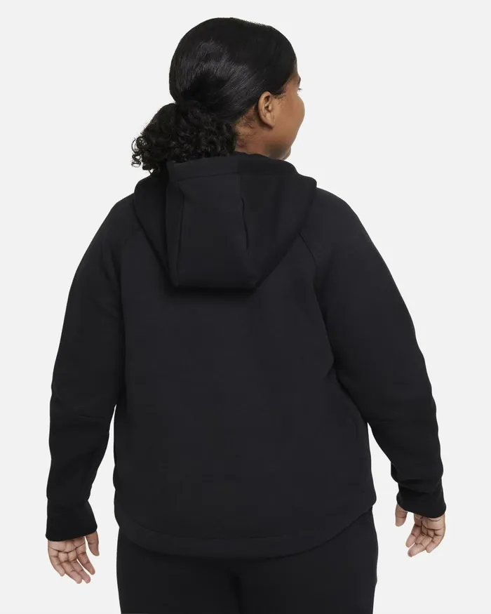 Kids Nike Hoodies And Sweatshirts Sportswear Tech Fleece Blackblackblack