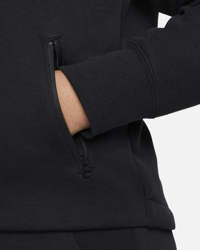 Kids Nike Hoodies And Sweatshirts Sportswear Tech Fleece Blackblackblack