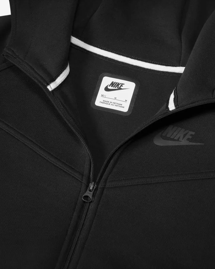 Kids Nike Hoodies And Sweatshirts Sportswear Tech Fleece Blackblackblack