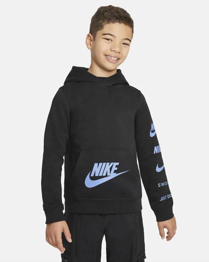 Kids Nike Older Kids 7 8211 15 Years Sportswear Standard Issue Black