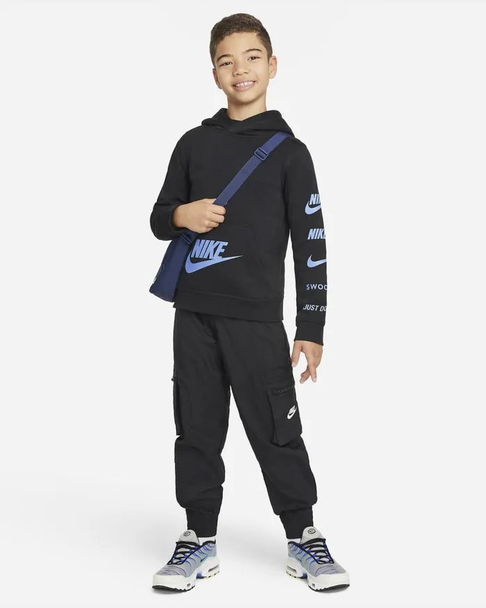 Kids Nike Older Kids 7 8211 15 Years Sportswear Standard Issue Black