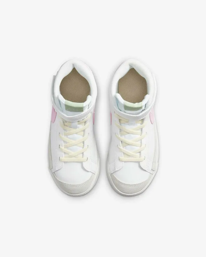 Kids Nike Younger Kids 3 8211 7 Years Blazer Mid 03977 Summit Whitecoconut Milkhoneydewpink Foam