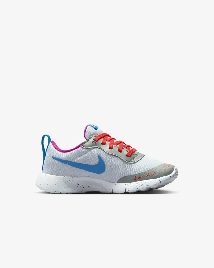 Kids Nike Younger Kids 3 8211 7 Years Tanjun EZ Blue Tintmica Greenfireberrybright Crimson